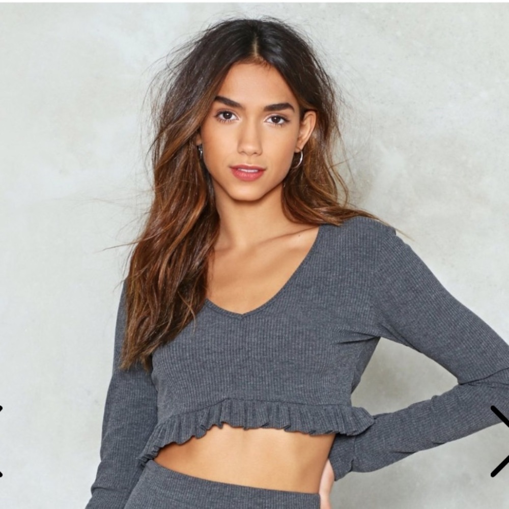 Nasty Gal NWT Sooner or Later Crop Top Small